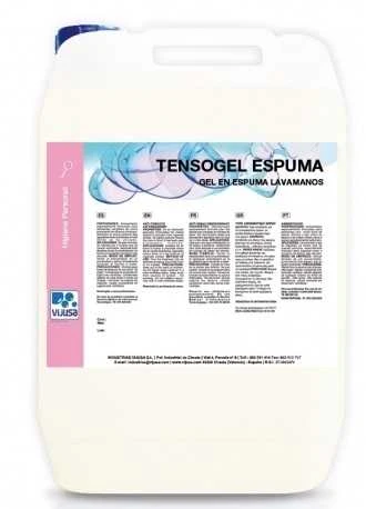 Vijusa Tensogel Espuma rankų plovimas muilas - putos - 5L