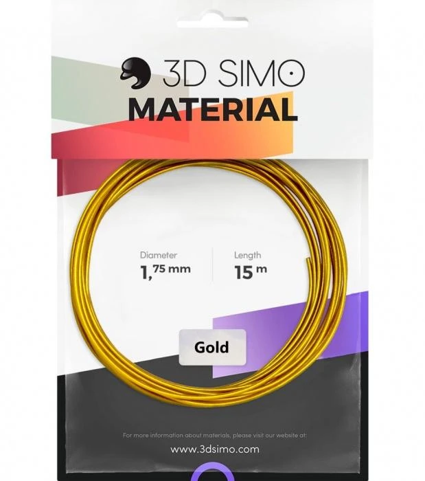 3DSimo Filament GOLD auksinė (G3D3008)