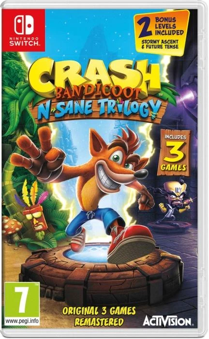 ACTIVISION Crash Bandicoot N. Sane Trilogy SWITCH EN (P)