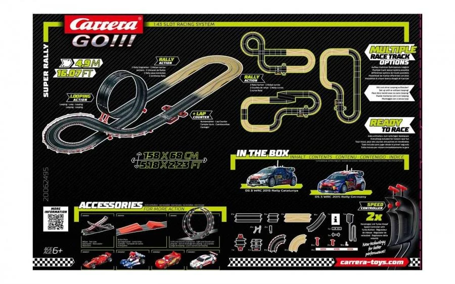„Carrera Super Rally“ trasa, 4,9 m