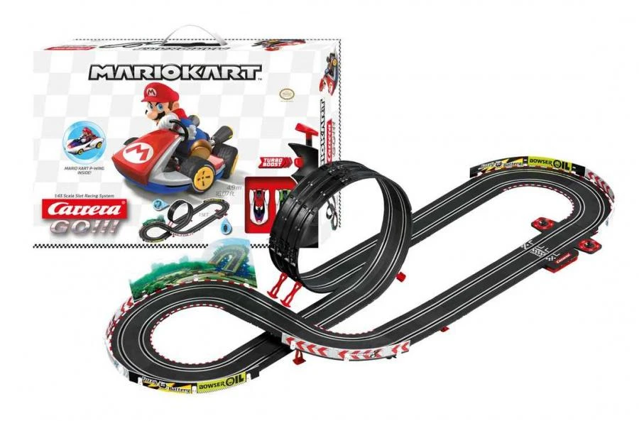Carrera Žaislinis Mario Kart P-Wing lenktynių trasa 4,9 m