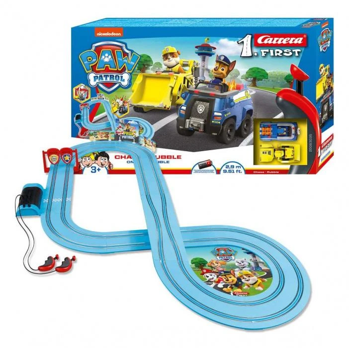 Milly Mally Carrera FIRST Paw Patrol žaislas ant dvigubo 2,9 m