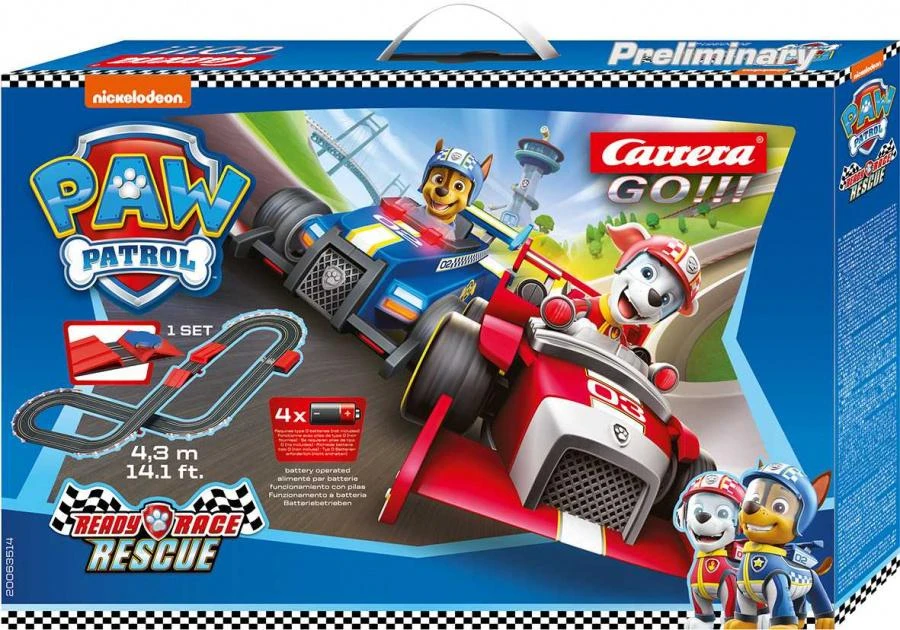 Carrera JIS!!! Psi Patrol Ready Race Rescue 4,3 m