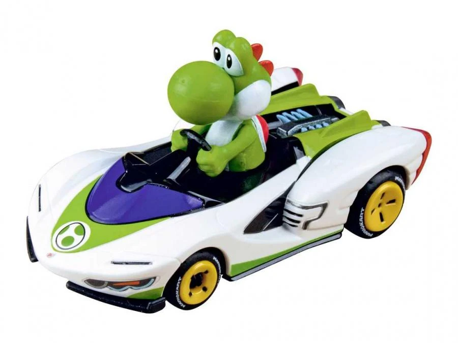Žaislai - Slotų automobilių lenktynių rinkinys - Carrera Go Nintendo Mario Kart Yoshi vidaus naudojimui