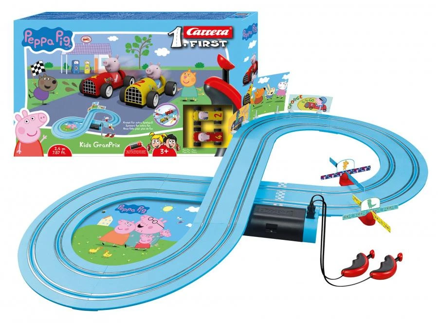 Milly Mally Carrera FIRST Peppa Pig – vaikų GranPrix 2,4 m