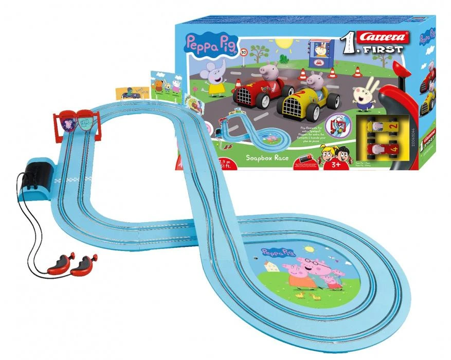 CEA Carrera FIRST Peppa Pig muilo dėžių lenktynės