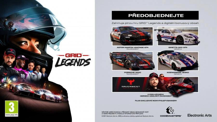 Electronic Arts Codemasters GRID Legends PS4