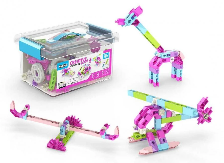Engino Rinkinys Construction Maker Girl 20in1
