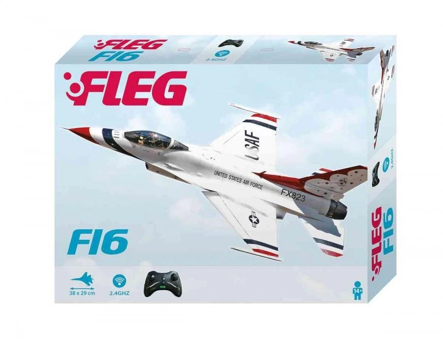 „Fleg F16 Ready to Fly“ nuotolinio valdymo lėktuvas (GF7202)
