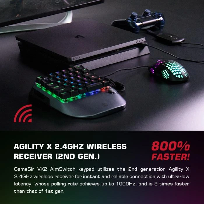 Klaviatūra „GameSir VX2 AimSwitch Combo“ (HRG8147)