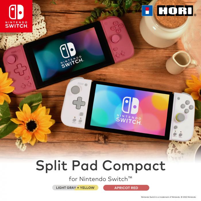 „HORI Nintendo Switch Split Pad Compact“ („Apricot Raudona“)