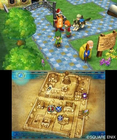 Dragon Quest VII: Užmirštos praeities fragmentai – Nintendo 3DS