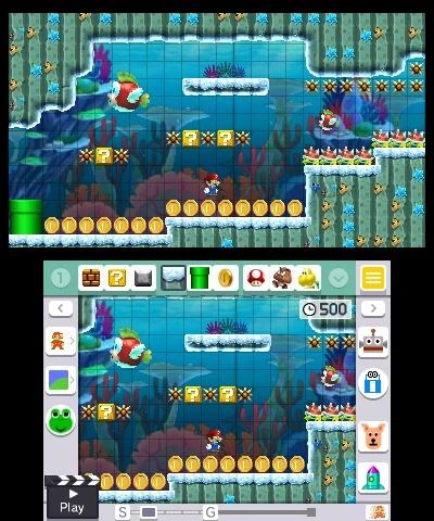 „Super Mario Maker“ (pasirinkta) – „Nintendo 3DS“.
