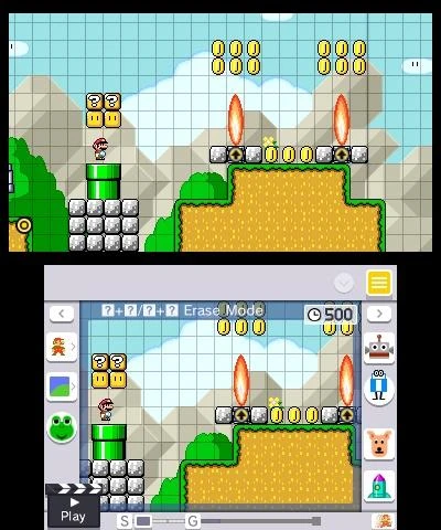 „Super Mario Maker“ (pasirinkta) – „Nintendo 3DS“.
