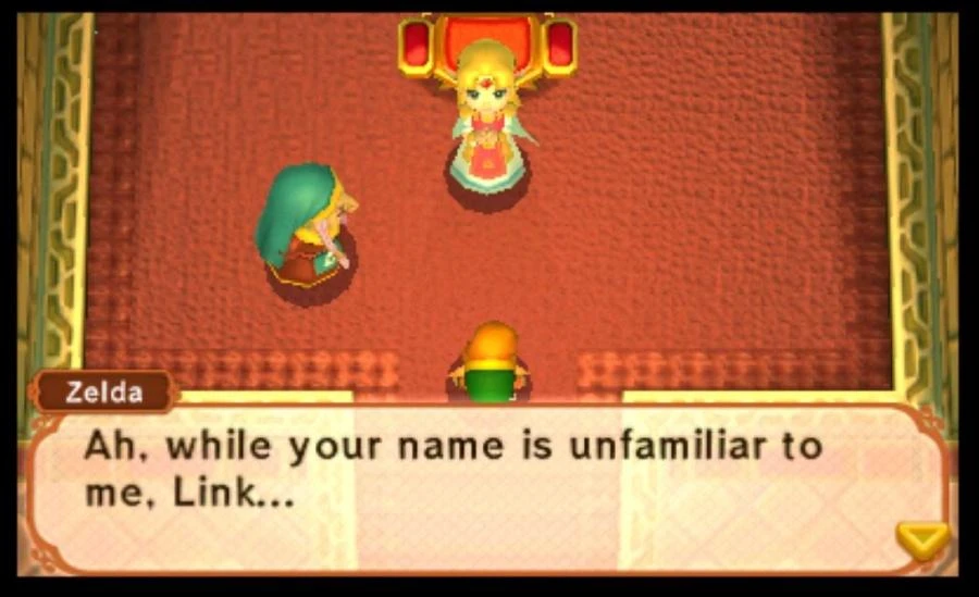 „Legend of Zelda: A Link Between Worlds“ (pasirinktinė dalis) – Nintendo 3DS