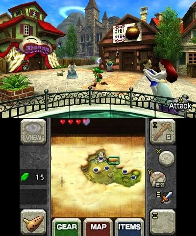 „The Legend of Zelda: Ocarina of Time 3D“ (pasirinkta) – „Nintendo 3DS“.