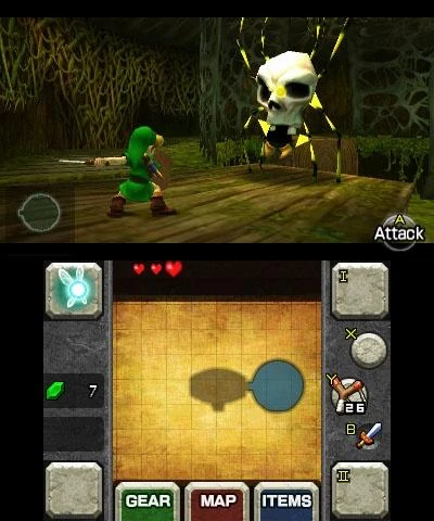 „The Legend of Zelda: Ocarina of Time 3D“ (pasirinkta) – „Nintendo 3DS“.