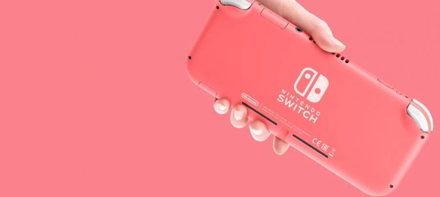 Konsolė Nintendo Switch Lite rožinės spalvos