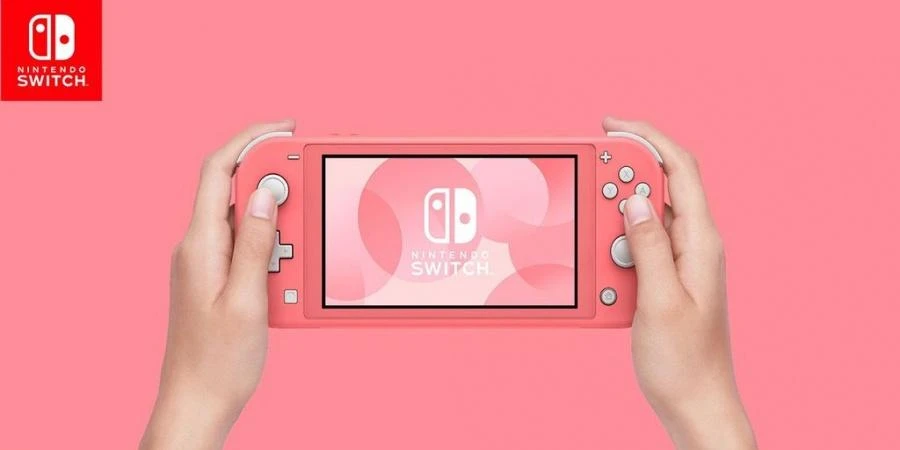 Konsolė Nintendo Switch Lite rožinės spalvos