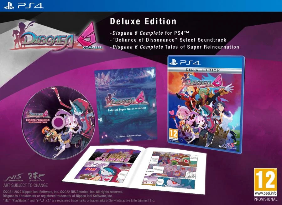 Nis America „Disgaea 6 Complete“ – „Prabangus leidimas“ – „PlayStation 4“.