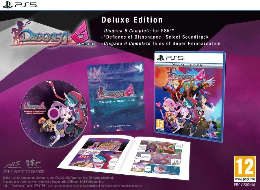 „Disgaea 6 Complete“ – „Prabangus leidimas“ – „PlayStation 5“.