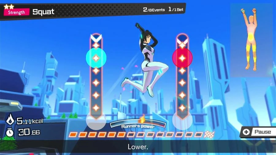 Fitness Spike Chunsoft fitneso trasa