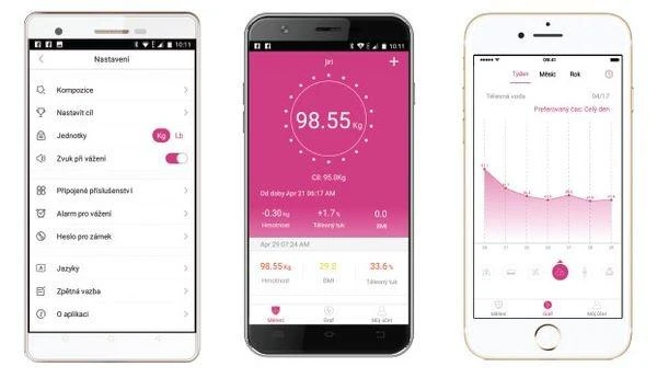 Vonios svarstyklės Umax Smart US20E (UB601)