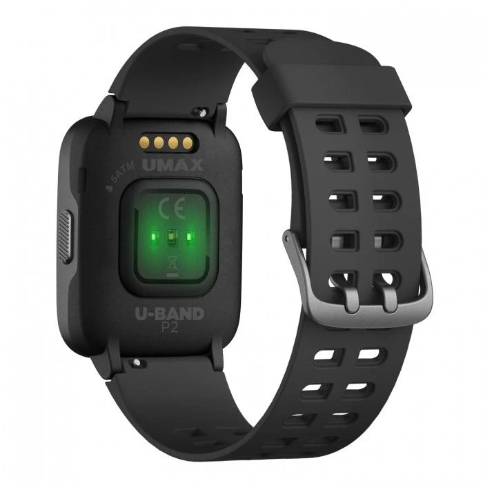 Išmanusis laikrodis Umax U-band P2, Juodas