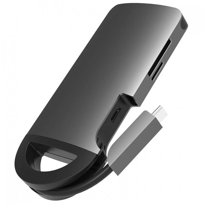 Umax U-Connect H7 USB-C stotelė su integruota jungtimi
