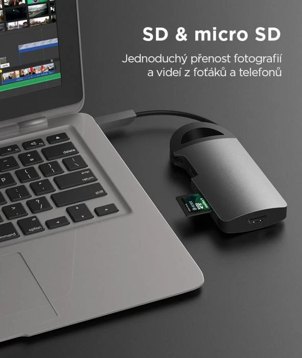 Umax U-Connect H7 USB-C stotis / replikatorius (UB307)