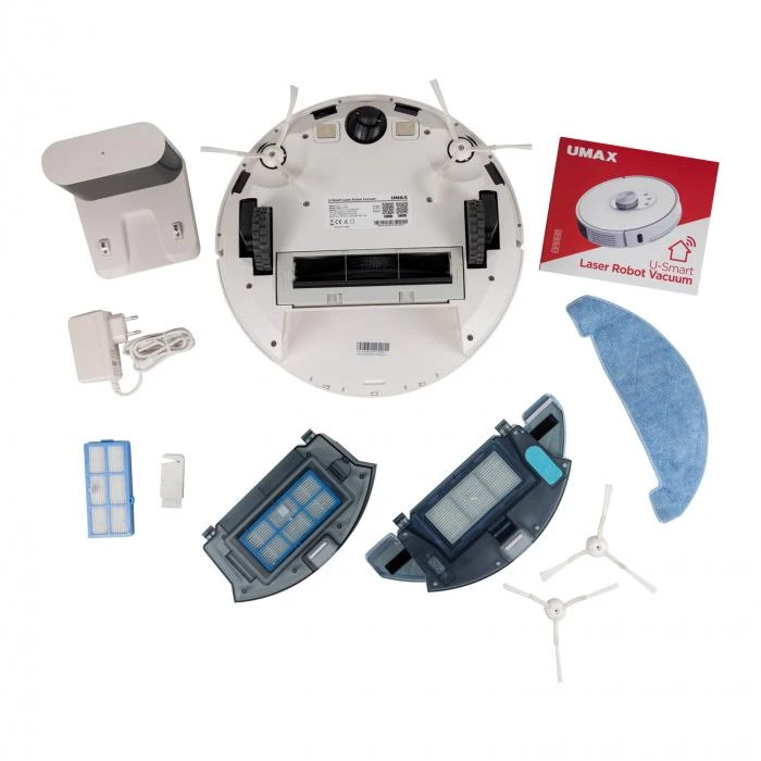 Dulkių siurblys - robotas Umax U-SMART UB911, Baltas