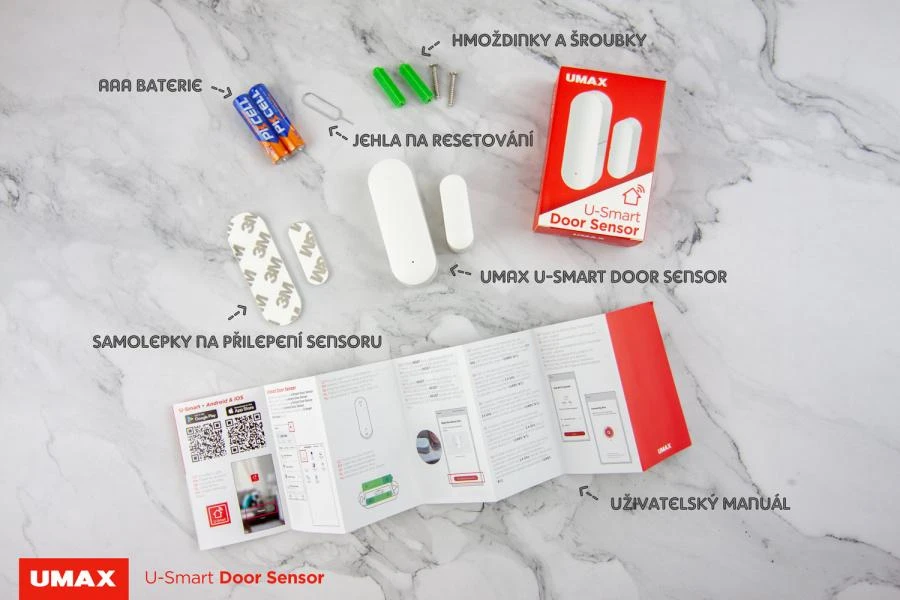Umax U-Smart Wifi durų jutiklis