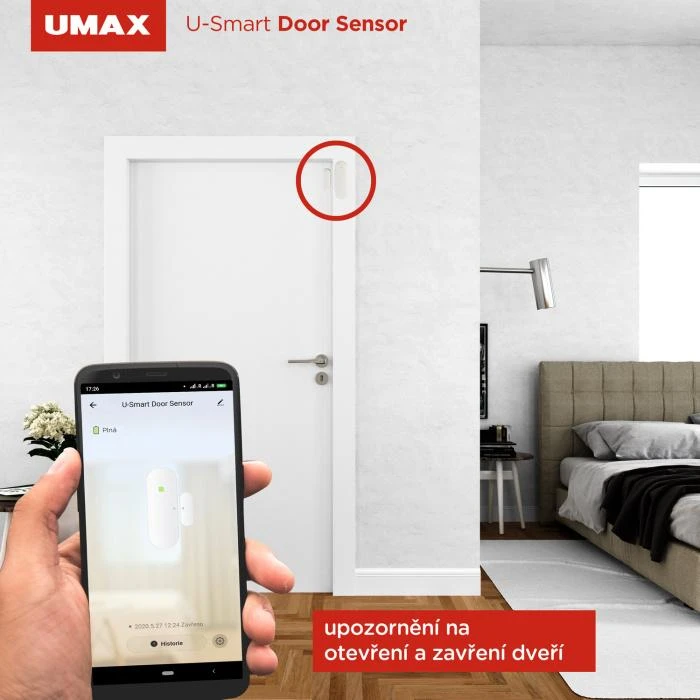 Umax U-Smart Wifi durų jutiklis