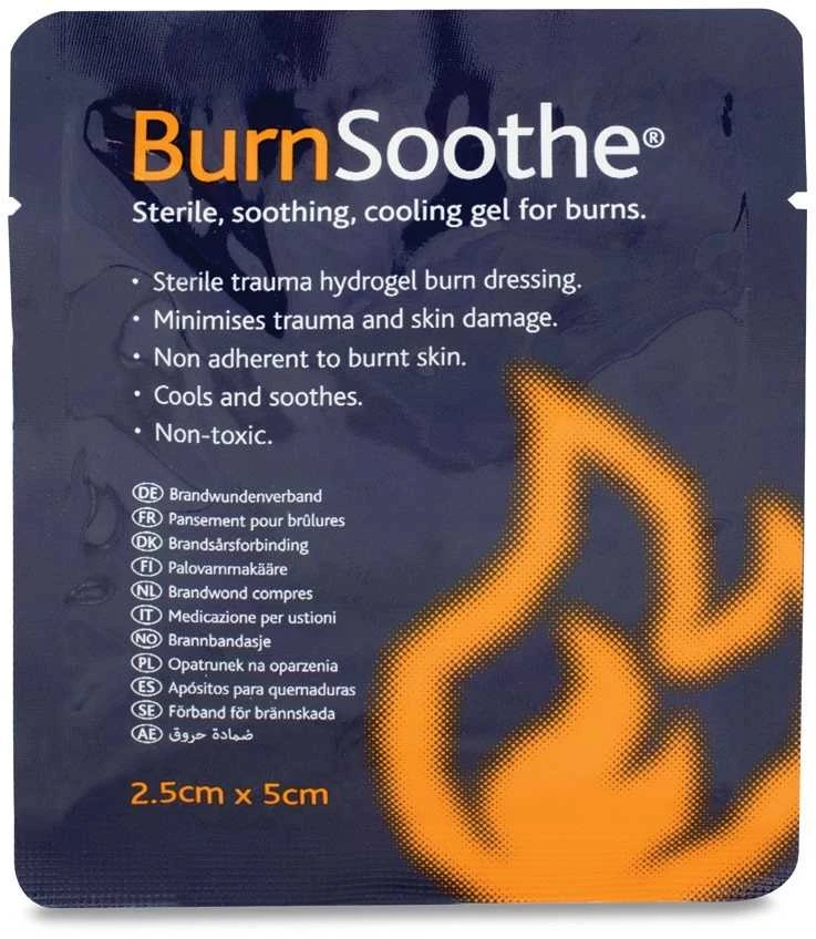 BurnSoothe NUDEGIMO GELINIS TVARSTIS 2,5cm x 5cm