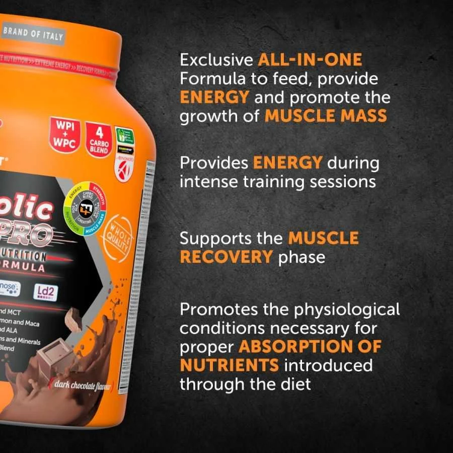 NAMEDSPORT ANABOLIC MASS PRO UNIKALI FORMULĖ - 1600g milteliai