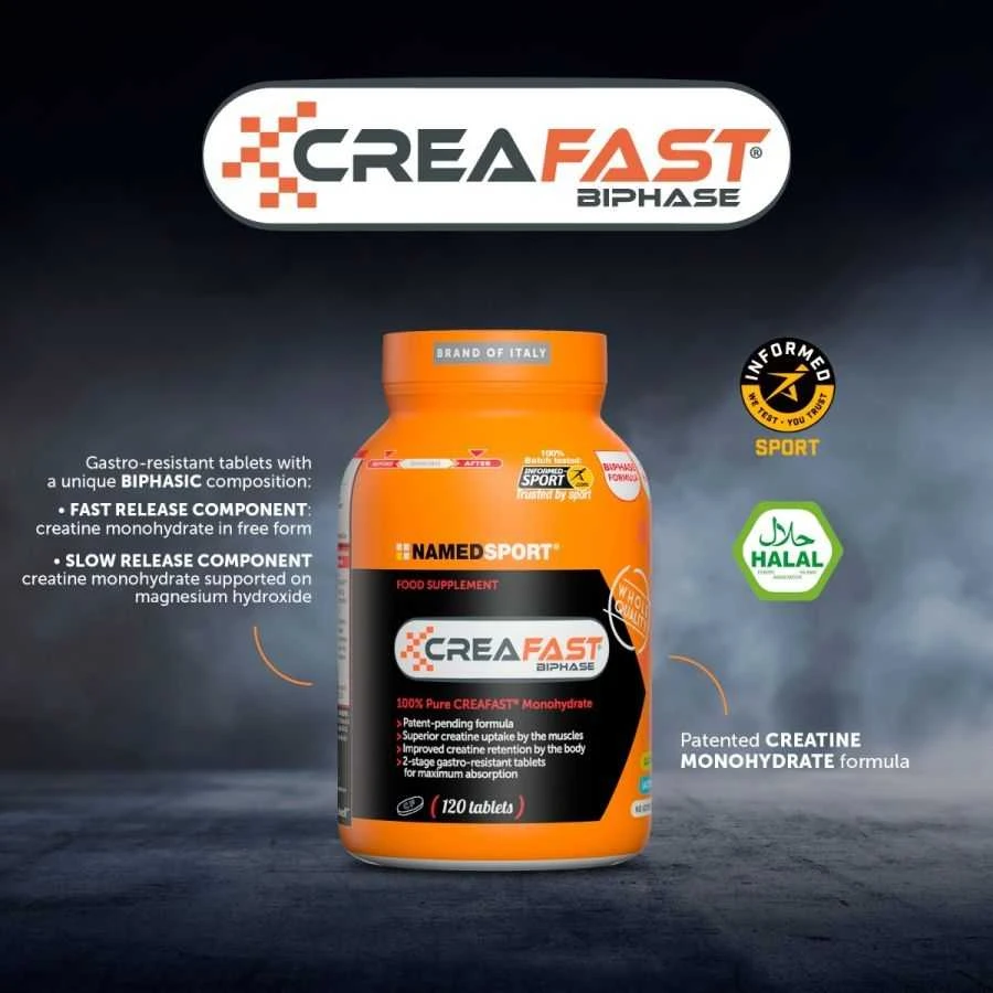 NAMEDSPORT CREAFAST - 120 kapsulių