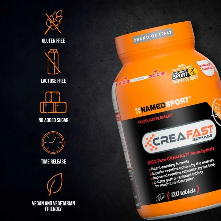 NAMEDSPORT CREAFAST - 120 kapsulių