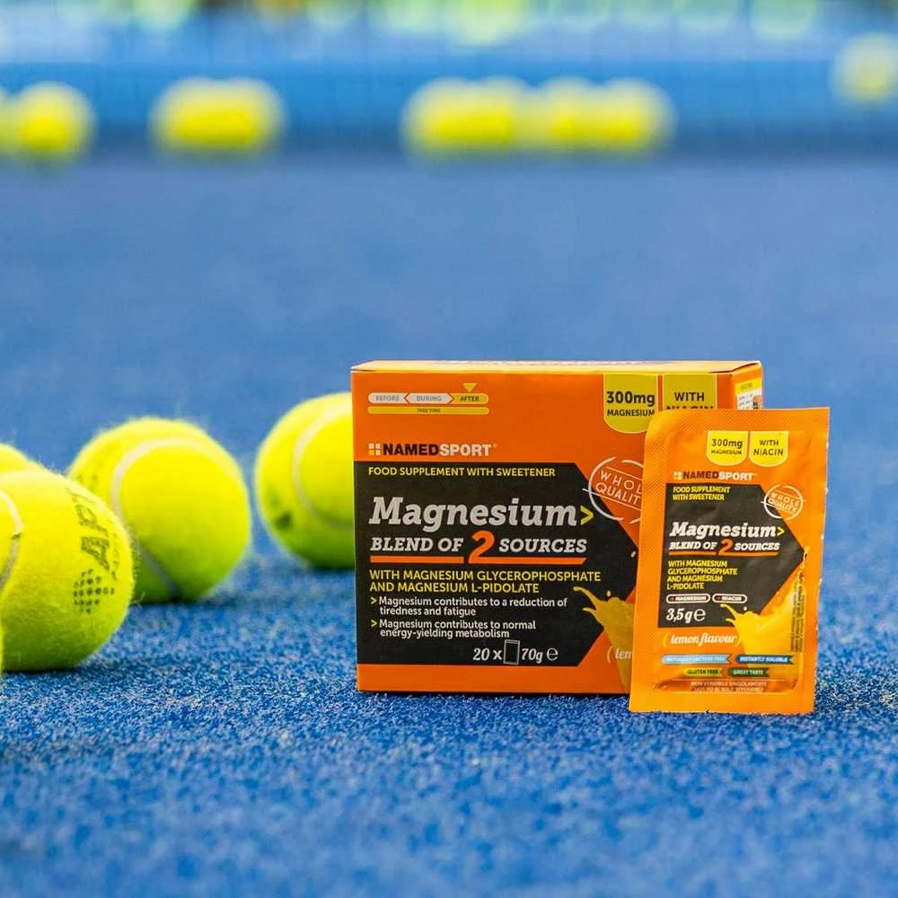 NAMEDSPORT MAGNIS iš dviejų šaltinių - 20 tirpių paketėlių