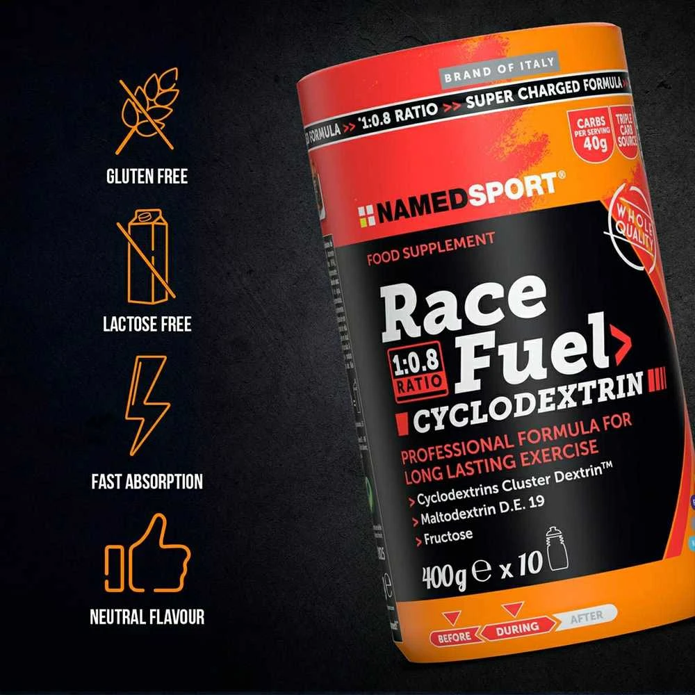 NAMEDSPORT RACE FUEL ištvermės mišinys – 400g