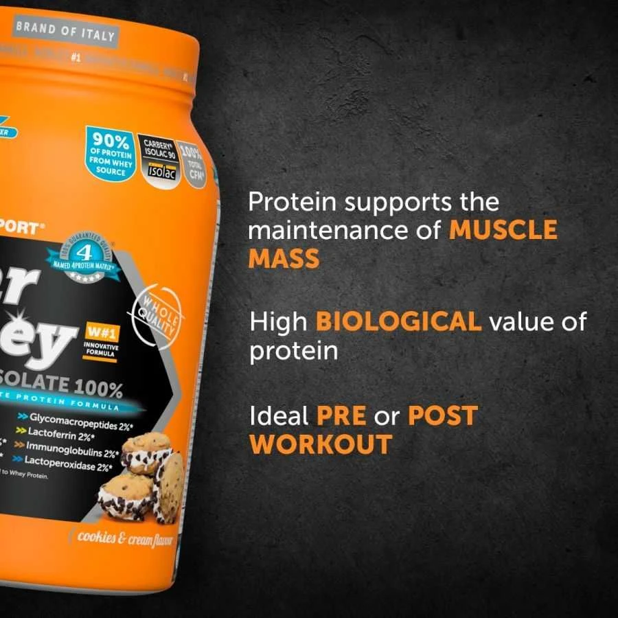 NAMEDSPORT STAR WHEY ISOLATE Sausainiai ir kremas - 750g