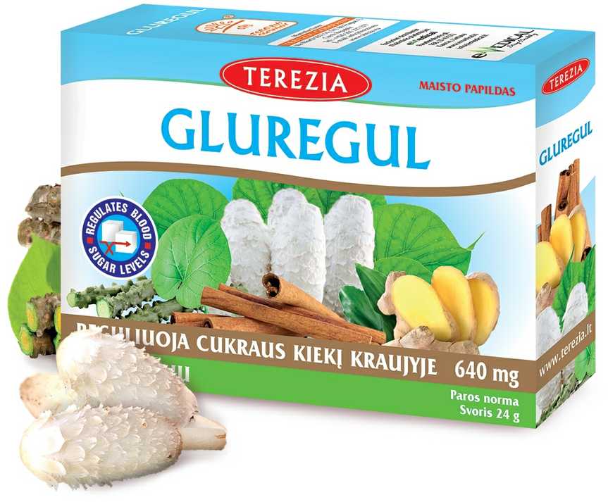 TEREZIA GLUREGUL 60 KAPSULIŲ