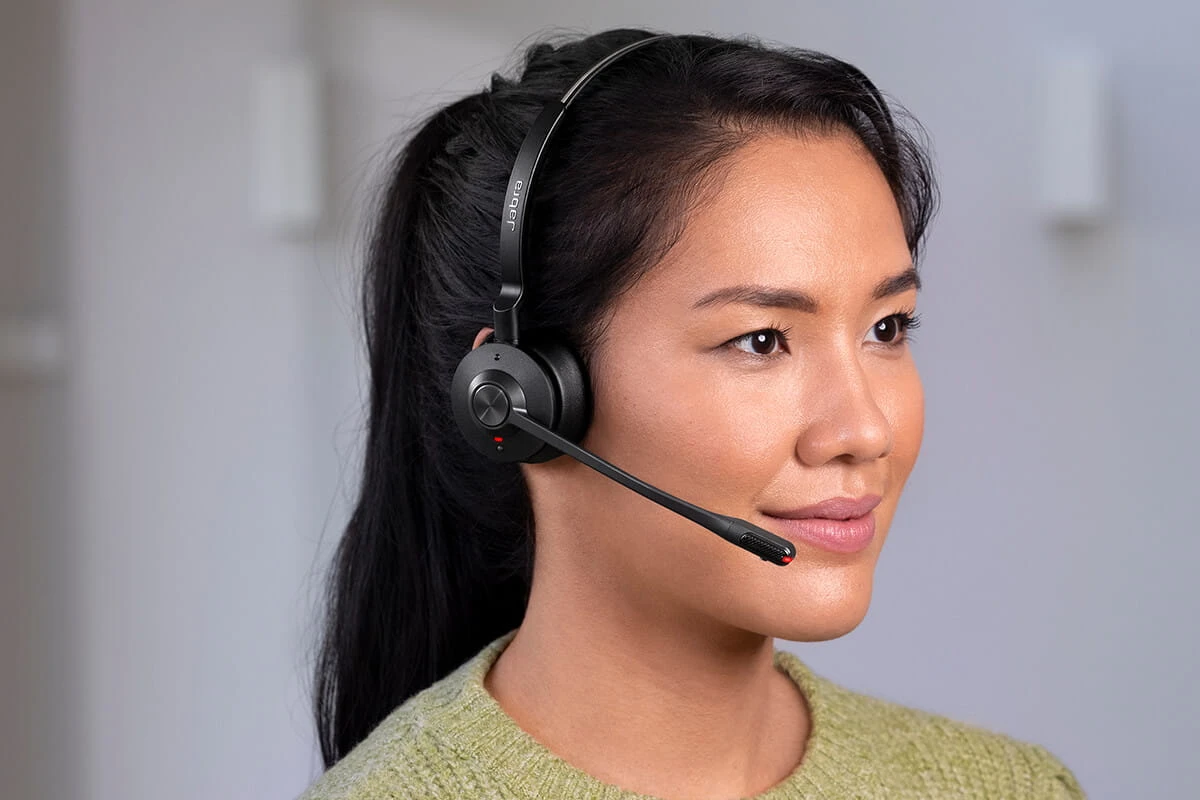 Ausinės Jabra Engage 75 SE Stereo, juodos spalvos aprašymas - Prekės nuotrauka