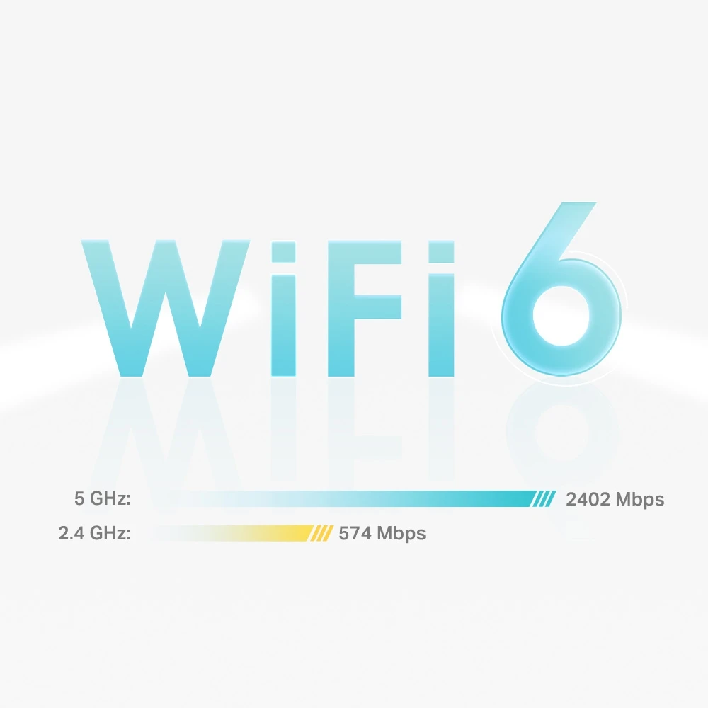 Namų tinklo (mesh) sistema TP-Link Deco X55 | AX3000 WiFi 6 | 802.11ax | 2402 Mb/s | 3 vnt. pakuotė