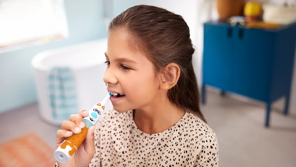 Philips Sonicare vaikiškas šepetėlis su gyvūnėlio dizainu