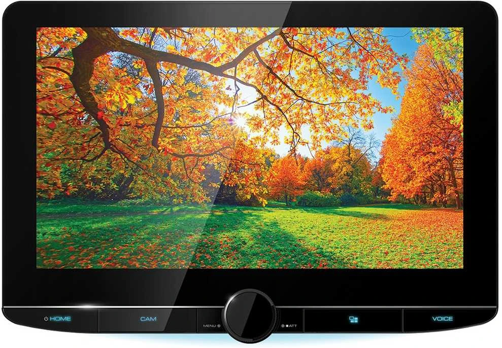 Automagnetola JVC KENWOOD, DMX9724XDS 1-DIN AV grotuvas su 10.1" ekranu, Bluetooth