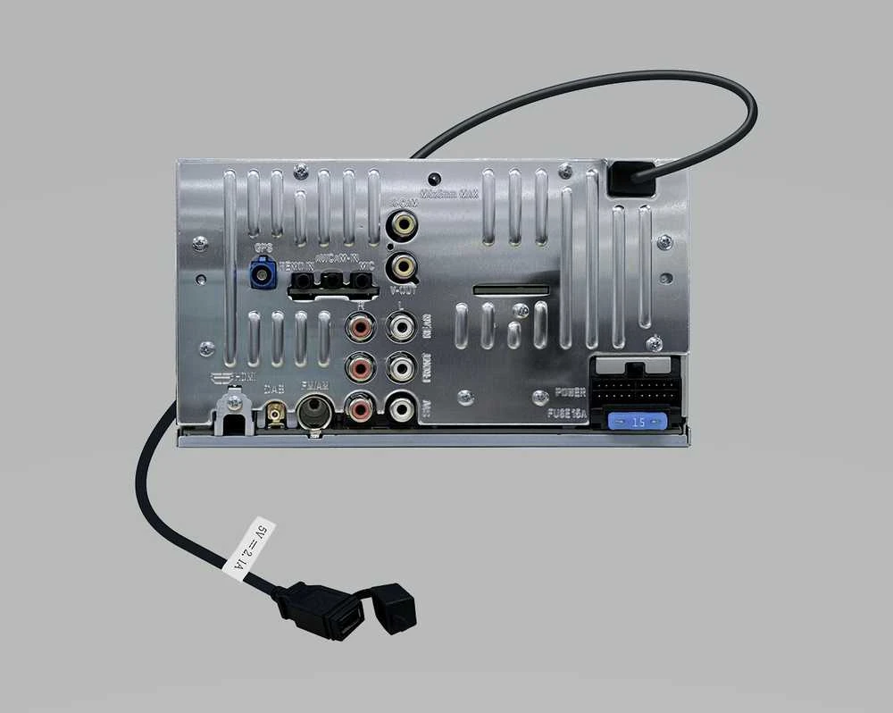 Automagnetola JVC, KW-M795DBW 2-DIN AV grotuvas su 6.92" ekranu, Bluetooth