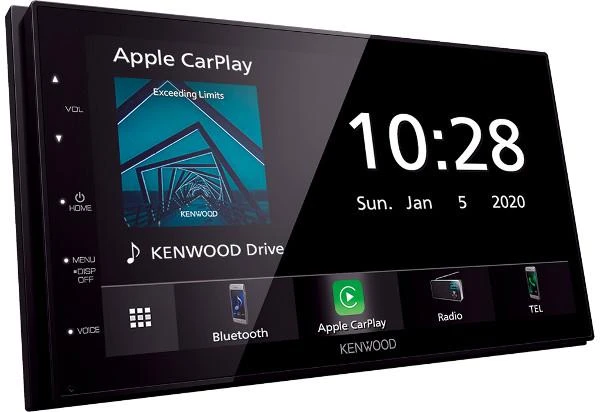 Kenwood DMX-5020BTS jutiklinis ekranas su Apple CarPlay