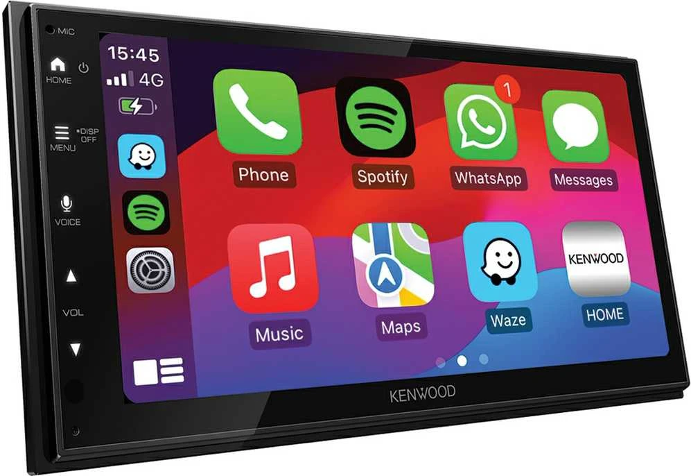 Automagnetola Kenwood DMX-6523DSM 2-DIN WIFI multimedijos grotuvas su Bluetooth, USB