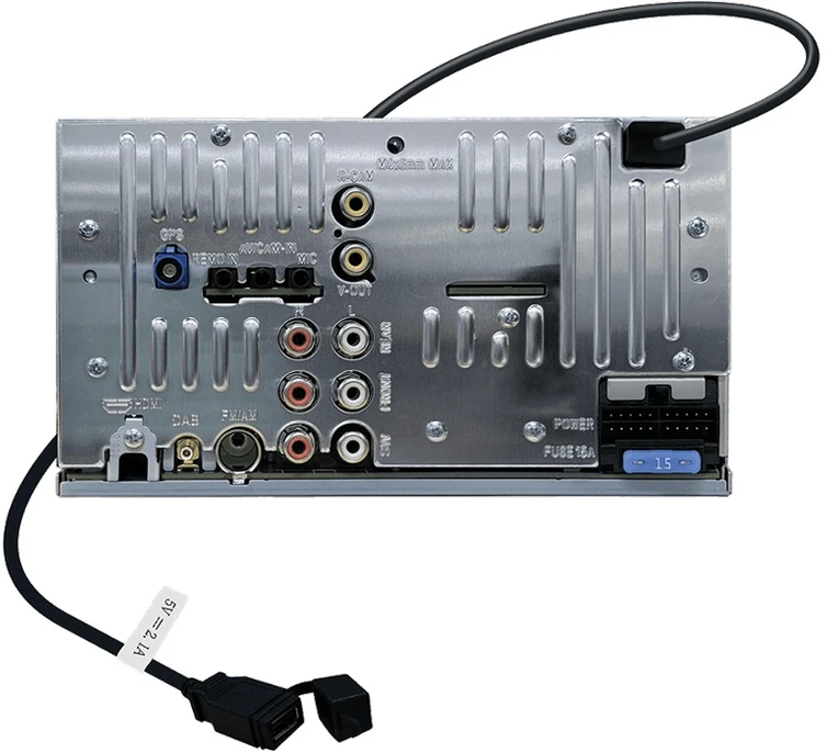 Automagnetola Kenwood, DMX-7525DABS 2-DIN WIFI multimedija, Bluetooth, USB