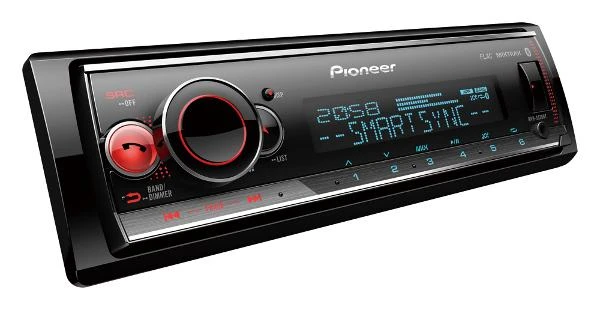Automagnetola Pioneer, MVH-S520BT RDS magnetola su Bluetooth, USB ir iPod, Android